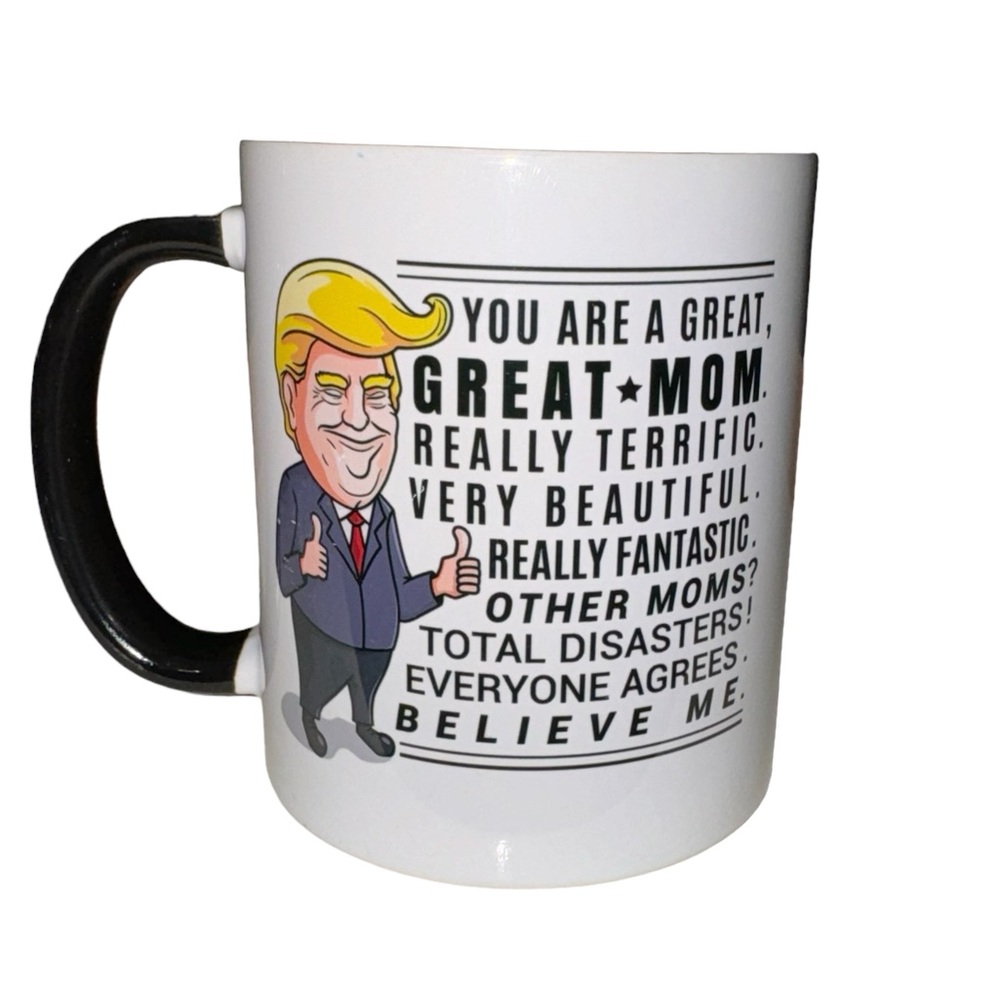 Great Mom Donald Trump Double Sided Mug